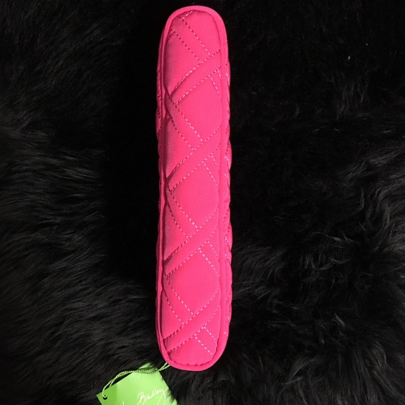 ‼️ SOLD ‼️Vera Bradley Cosmetic Makeup Case Pink - Picture 3 of 8